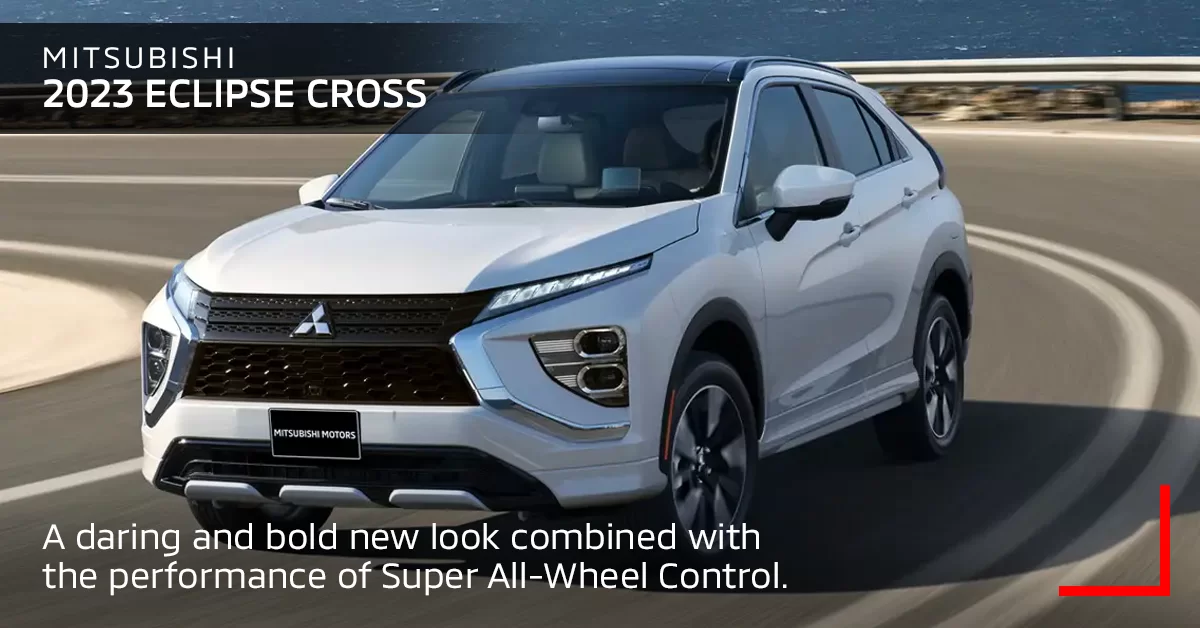 Style and spunk in the 2023 Mitsubishi Eclipse Cross